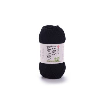 Yarnart Jeans Bamboo 135 Siyah İplik