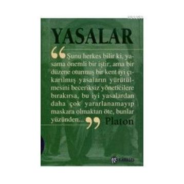 YASALAR - PLATON(EFLATUN)