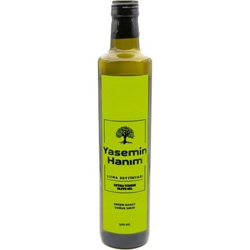 Yasemin Hanım 500 ml Erken Hasat Soğuk Sıkım Sızma Zeytinyağı