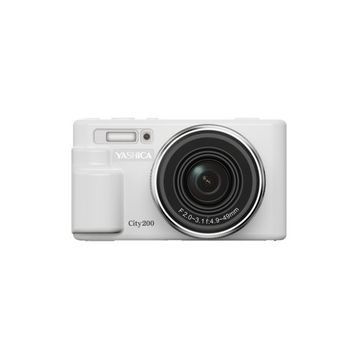 Yashica City 200 Beyaz Dijital Fotoğraf Makinesi
