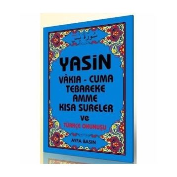 YASIN (KOD 008) ÇANTA SATIR ALTI TÜRKÇE OKUNUŞLU - ELMALILI MUHAMMED HAMDI YAZIR