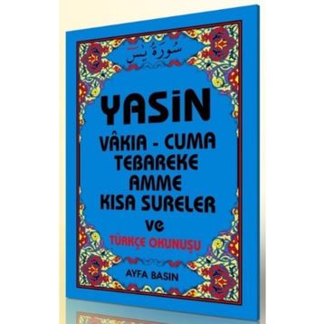 YASIN (KOD 008) ÇANTA SATIR ALTI TÜRKÇE OKUNUŞLU - ELMALILI MUHAMMED HAMDI YAZIR