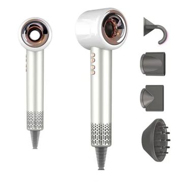 Yasomi X13 Beyaz Profesyonel 5in1 İyonik Saç Kurutma Makinesi
