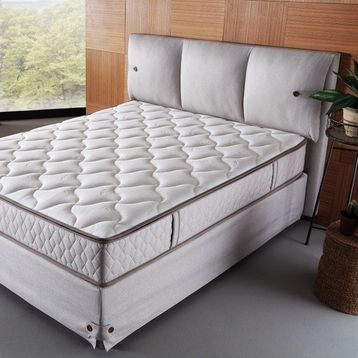 Yataş 150x200 cm Natura Rest Dht Yaylı Çift Kişilik Yatak