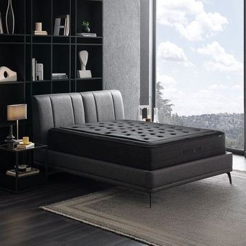 Yataş Bedding Black Ice 200x200 cm Çift Kişilik Hybrid Seri Yatak