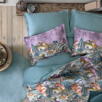 Yataş Bedding Darcy Şönil Battaniyeli Ranforce 160x220 cm Tek Kişilik Nevresim Takımı