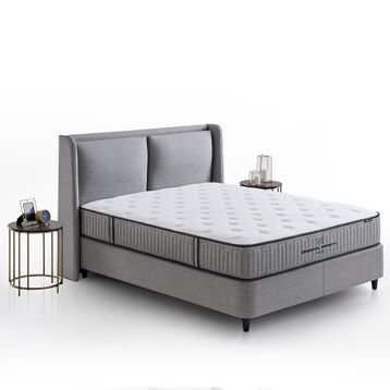 Yataş Bedding Ergocoil Infinity Pro 100x200 cm Tek Kişilik Yatak-Baza-Başlık 3'lü Set