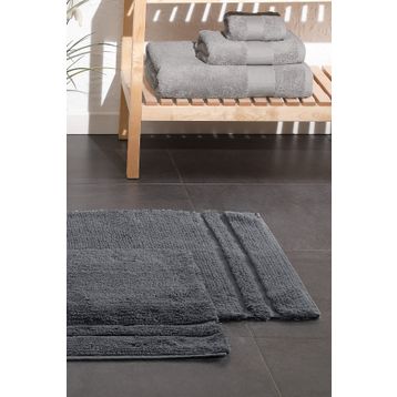Yataş Bedding Felicia Antrasit 50x60+60x100 cm Banyo Paspası Seti