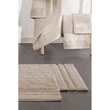 Yataş Bedding Felicia Bej 50x60+60x100 cm Banyo Paspası Seti