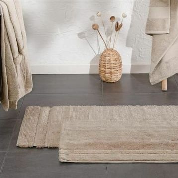 Yataş Bedding Felicia Bej 50x60+60x100 cm Banyo Paspası Seti