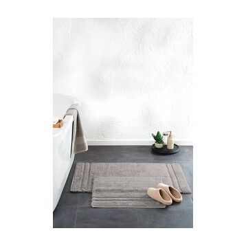 Yataş Bedding Felicia Gri 50x60+60x100 cm Banyo Paspası Seti