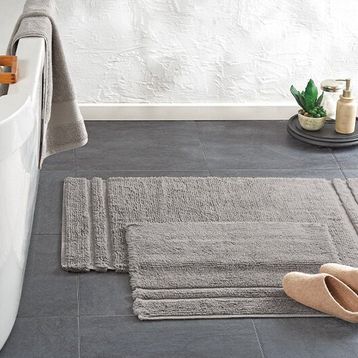 Yataş Bedding Felicia Gri 50x60+60x100 cm Banyo Paspası Seti