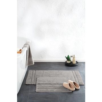 Yataş Bedding Felicia Gri 50x60+60x100 cm Banyo Paspası Seti