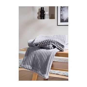 Yataş Bedding Holly Wellsoft Gri Tv Battaniyesi