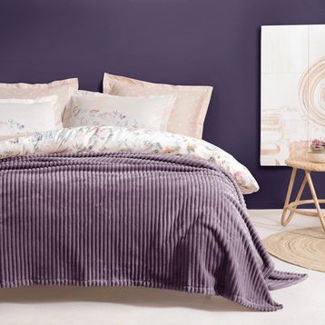 Yataş Bedding Holly Wellsoft Kül Moru Çift Kişilik Battaniye