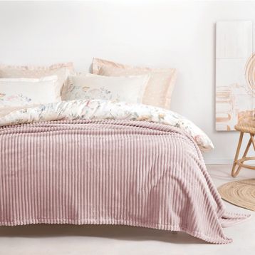 Yataş Bedding Holly Wellsoft Pudra Çift Kişilik Battaniye