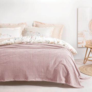 Yataş Bedding Holly Wellsoft Pudra Tek Kişilik Battaniye