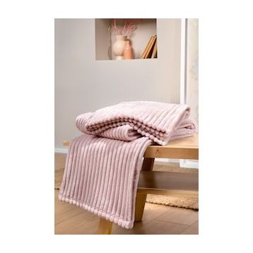 Yataş Bedding Holly Wellsoft Pudra Tv Battaniyesi