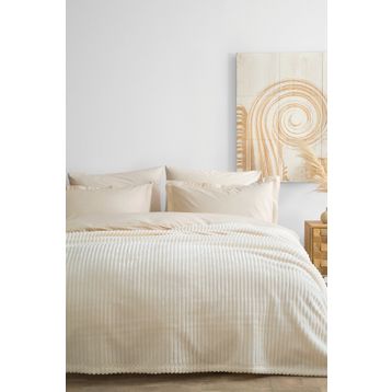 Yataş Bedding Holly Wellsoft Şampanya Çift Kişilik Battaniye