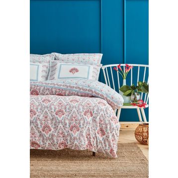 Yataş Bedding Innika Ranforce Kırmızı Çift Kişilik Nevresim Takımı