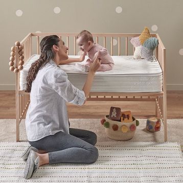 Yataş Bedding Milky Comfy Pocket Pedli Yaylı 80x180 cm Bebek Yatağı