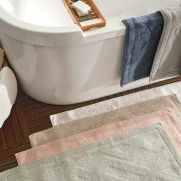 Yataş Bedding Milo Gri 50x60+60x100 cm Banyo Paspası Seti