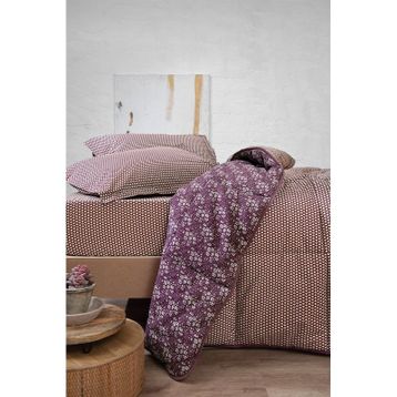 Yataş Bedding Mix&Match Thalia Mürdüm Tek Kişilik Yorgan