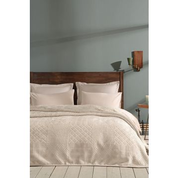 Yataş Bedding Nova Çift Kişilik Şampanya Battaniye