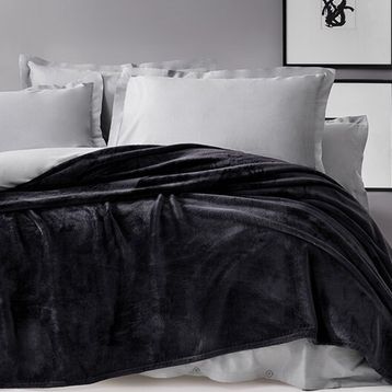 Yataş Bedding Olenna Wellsoft Antrasit Tek Kişilik Battaniye