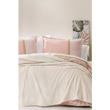 Yataş Bedding Olenna Wellsoft Ekru Çift Kişilik Battaniye