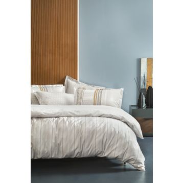 Yataş Bedding Pamena Ranforce Gri Çift Kişilik Nevresim Takımı