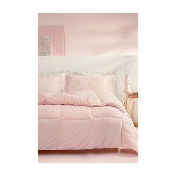 Yataş Bedding Piante Çift Kişilik Pudra Triola Set