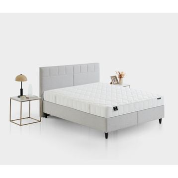 Yataş Bedding Supreme Star 140x190 cm Çift Kişilik Yatak Baza Başlık 3'lü Set