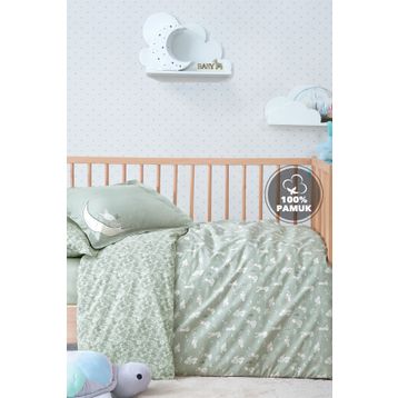 Yataş Mini Rabbit Ranforce Bebek Nevresim Takımı