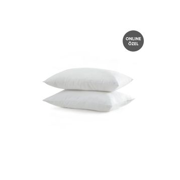 Yataş YTSGRPIST-1319572 Handy Beyaz 50x70 cm 2'li Roll Pack Yastık Seti