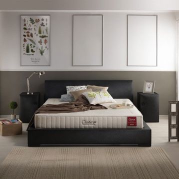 Yatsan Clover Lateks Çift Taraflı 90x190 cm Beyaz Yatak
