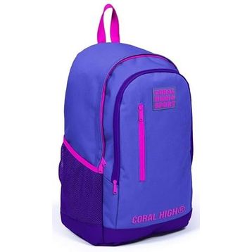 Yaygan Çanta Coral High 23234 Lavanta Mor Sport Üç Bölmeli Usb Şarjlı Kulaklık Çıkışlı Sırt Çantası