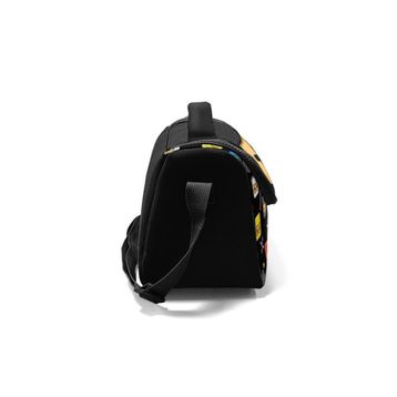 Yaygan Coral High Siyah Ninja Desenli Termoslu Beslenme Çantası