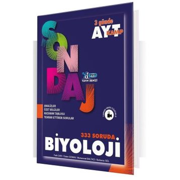 Yayın Denizi AYT Biyoloji Pro 333 Soruda Sondaj Kamp