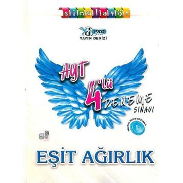 Yayın Denizi AYT Eşit Ağırlık 4'lü Pro Deneme