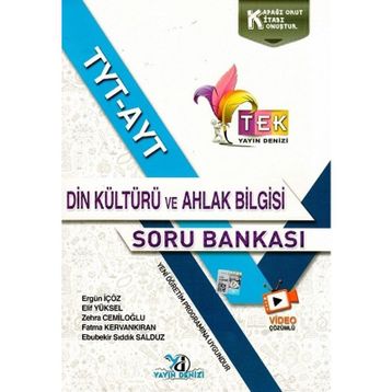 Yayın Denizi TYT AYT Din Kültürü ve Ahlak Bilgisi Soru Bankası