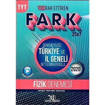 Yayın Denizi TYT Fark Fizik Denemesi