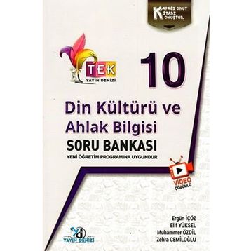 Yayın Denizi Yayınları 10. Sınıf Din Kültürü Ve Ahlak Bilgisi Soru Bankası