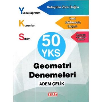 Yayın Dünyamız YKS 50 Geometri Denemeleri - Adem Çelik