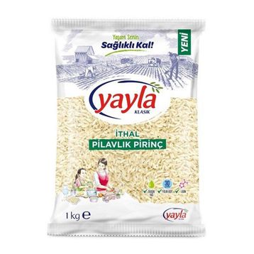 Yayla 1 kg İthal Pilavlık Pirinç
