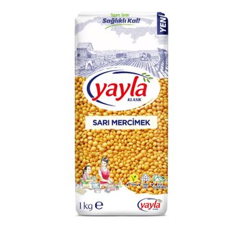 Yayla 1 kg Sarı Mercimek