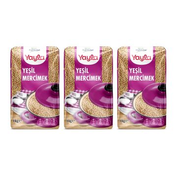 Yayla 1 kg Yeşil Mercimek