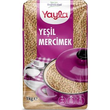 Yayla 1 kg Yeşil Mercimek