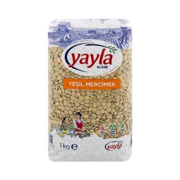 Yayla 1 kg Yeşil Mercimek