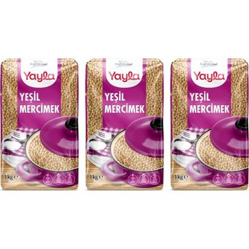 Yayla 1 kg Yeşil Mercimek